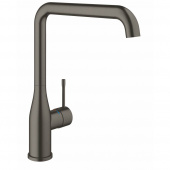 Смеситель для кухни GROHE Essence New, L-излив, тёмный графит матовый (30269AL0) — фото, характеристики, купить в PUSHKIN-CLIMBO