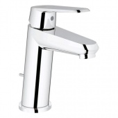Смеситель для раковины GROHE Eurodisc Cosmopolitan с донным клапаном, уменьшенный, 23049002 — фото, характеристики, купить в PUSHKIN-CLIMBO