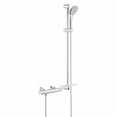 Термостатический смеситель для душа GROHE Grohtherm 1000 Cosmopolitan New с душевым гарнитуром (штанга 900 мм), хром (34321002) — фото, характеристики, купить в PUSHKIN-CLIMBO