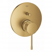 Смеситель однорычажный для ванны GROHE Essence, круглая розетка, холодный рассвет матовый (24058GN1) — фото, характеристики, купить в PUSHKIN-CLIMBO