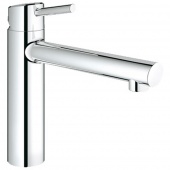 Смеситель для кухни GROHE Concetto с высоким изливом, 31128001 — фото, характеристики, купить в PUSHKIN-CLIMBO