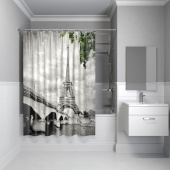 541P18Ri11 Штора для ванной комнаты, коллекция Basic — фото, характеристики, купить в PUSHKIN-CLIMBO