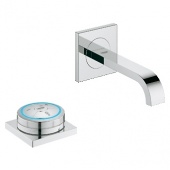 Цифровой смеситель для раковины GROHE Allure F-digital с донным клапаном, 36343000 — фото, характеристики, купить в PUSHKIN-CLIMBO