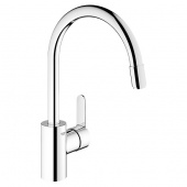 Смеситель для кухни GROHE Eurostyle Cosmopolitan с выдвижным изливом, 31126002 — фото, характеристики, купить в PUSHKIN-CLIMBO