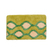 Коврик для ванной комнаты, 50*80 см, акрил, Curved Lines, green, IDDIS, 402A580I12 — фото, характеристики, купить в PUSHKIN-CLIMBO