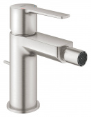Смеситель для биде GROHE Lineare New с донным клапаном, суперсталь (33848DC1) — фото, характеристики, купить в PUSHKIN-CLIMBO