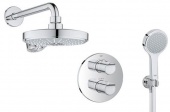 Термостат для душа GROHE Grohtherm 2000 с душевым гарнитуром (со встраиваемым механизмом), 34283001 — фото, характеристики, купить в PUSHKIN-CLIMBO