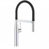 Смеситель для кухни GROHE Essence с профессиональной лейкой, поворотный излив, хром (30294000) — фото, характеристики, купить в PUSHKIN-CLIMBO