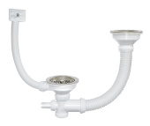 021UPS0i84 IDDIS Комплект выпусков для 2-х чашевой кухонной мойки — фото, характеристики, купить в PUSHKIN-CLIMBO