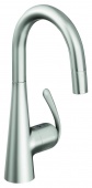 Смеситель для кухни GROHE Zedra с выдвижным изливом/лейкой, 32296SD0 — фото, характеристики, купить в PUSHKIN-CLIMBO
