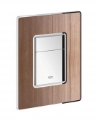 Панель смыва для унитаза GROHE Skate Cosmopolitan Wood (3 режима смыва), 38849HP0 — фото, характеристики, купить в PUSHKIN-CLIMBO