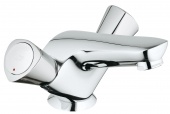 Смеситель для раковины GROHE Costa S с донным клапаном (литой излив), 21255001 — фото, характеристики, купить в PUSHKIN-CLIMBO