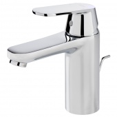 Смеситель для раковины GROHE Eurosmart Cosmopolitan с донным клапаном, средний излив, 23325000 — фото, характеристики, купить в PUSHKIN-CLIMBO