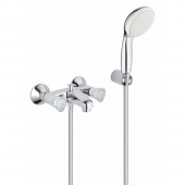 Смеситель для ванны GROHE Costa L с душевым гарнитуром, хром (2546010A) — фото, характеристики, купить в PUSHKIN-CLIMBO