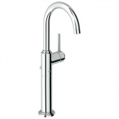 Смеситель для раковины GROHE Atrio C с донным клапаном, свободностоящий, 32647001 — фото, характеристики, купить в PUSHKIN-CLIMBO