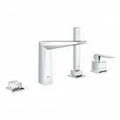 Смеситель для ванны GROHE Allure Brilliant на 4 отверстия, хром (19787001) — фото, характеристики, купить в PUSHKIN-CLIMBO