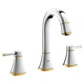 Смеситель для раковины GROHE Grandera с донным клапаном и высоким изливом, 20389IG0 — фото, характеристики, купить в PUSHKIN-CLIMBO
