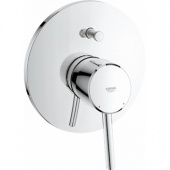 Смеситель для ванны GROHE Concetto (со встраиваемым механизмом), 32214001 — фото, характеристики, купить в PUSHKIN-CLIMBO
