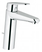 Смеситель для раковины GROHE Eurodisc Cosmopolitan с донным клапаном, средний излив, 23448002 — фото, характеристики, купить в PUSHKIN-CLIMBO