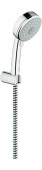 Душевой набор GROHE Tempesta Cosmopolitan 3 режима с ограничением расхода воды, 27588001 — фото, характеристики, купить в PUSHKIN-CLIMBO