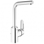 Смеситель для раковины GROHE Eurodisc Cosmopolitan с донным клапаном и высоким изливом, 23054002 — фото, характеристики, купить в PUSHKIN-CLIMBO
