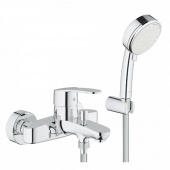 Смеситель для ванны GROHE Eurostyle Cosmopolitan с ручным душем New Tempesta Cosmo II, хром (3359220A) — фото, характеристики, купить в PUSHKIN-CLIMBO