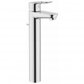 Смеситель для раковины GROHE BauLoop с донным клапаном, свободностоящий, хром (32856000) — фото, характеристики, купить в PUSHKIN-CLIMBO