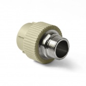 PROAQUAPPR PP-R Муфта комбинированная под ключ НР Серая  75-2.1/2 — фото, характеристики, купить в PUSHKIN-CLIMBO
