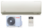 Настенная сплит-система TOSHIBA  RAS-24S3KS-EE/RAS-24S3AS-EE ( R-410A, "только холод") — фото, характеристики, купить в PUSHKIN-CLIMBO