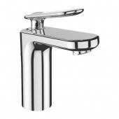 Смеситель для раковины GROHE Veris с донным клапаном и средним изливом, 23064000 — фото, характеристики, купить в PUSHKIN-CLIMBO