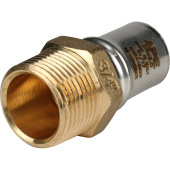 STOUT Переходник с наружной резьбой 3/4"х20 для металлопластиковых труб прессовой — фото, характеристики, купить в PUSHKIN-CLIMBO
