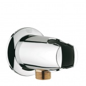 Подключение для душевого шланга GROHE Movario с держателем, 28406000 — фото, характеристики, купить в PUSHKIN-CLIMBO