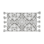 Коврик для ванной комнаты с кисточками, 50x80, микрофибра, серый, IDDIS — фото, характеристики, купить в PUSHKIN-CLIMBO