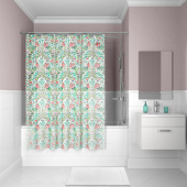 Штора для ванной комнаты, 180*180см, PEVA, P09PV11i11, IDDIS — фото, характеристики, купить в PUSHKIN-CLIMBO