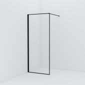 Душевая перегородка Walk In, черный 80x195, Slide, IDDIS, SLI8BS8i23 — фото, характеристики, купить в PUSHKIN-CLIMBO