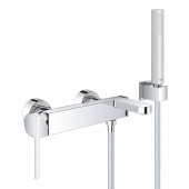 Смеситель для ванны GROHE Plus, настенный монтаж (33547003) — фото, характеристики, купить в PUSHKIN-CLIMBO
