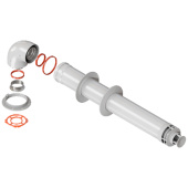 RCA-6010-260900 Комплект дымохода СТАНДАРТ 60/100 - 900мм (IMMERGAS) — фото, характеристики, купить в PUSHKIN-CLIMBO