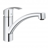 Смеситель для кухни GROHE Eurosmart с низким изливом, 33281002 — фото, характеристики, купить в PUSHKIN-CLIMBO