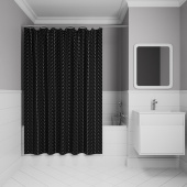 Штора для ванной, 200x180 см, Полиэстер, IDDIS, BB05P18i11 — фото, характеристики, купить в PUSHKIN-CLIMBO