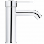 Смеситель для раковины GROHE Essence+ с низким изливом, хром (23590001) — фото, характеристики, купить в PUSHKIN-CLIMBO