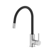 K36SBJBi05 Смеситель для кухни IDDIS, Kitchen 360, черный — фото, характеристики, купить в PUSHKIN-CLIMBO