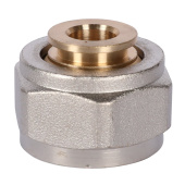 ROMMER Фитинг компрессионный для труб PEX-AL-PEXc 20х2,9х3/4 — фото, характеристики, купить в PUSHKIN-CLIMBO