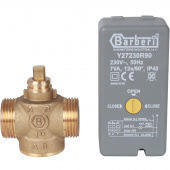 STOUT Компактный 2-Ходовой зональный клапан, сервопривод 230V, с кабелем 1м., НР 1" — фото, характеристики, купить в PUSHKIN-CLIMBO