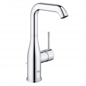 Смеситель для раковины GROHE Essence+ с донным клапаном и высоким изливом, 32628001 — фото, характеристики, купить в PUSHKIN-CLIMBO