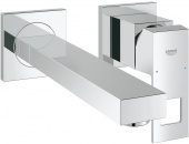 Смеситель для раковины GROHE Eurocube (верхняя монтажная часть, вынос 230 мм), 23447000 — фото, характеристики, купить в PUSHKIN-CLIMBO