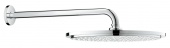 Верхний душ с кронштейном GROHE Rainshower Cosmopolitan Metal, диаметр 310 мм, с ограничением расхода воды, 26066000 — фото, характеристики, купить в PUSHKIN-CLIMBO