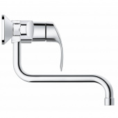 Смеситель для кухни GROHE Eurosmart new настенный, вынос 200 мм, хром (32224002) — фото, характеристики, купить в PUSHKIN-CLIMBO