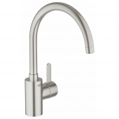 Смеситель для кухни GROHE Eurosmart Cosmopolitan, высокий излив, суперсталь (32843DC0) — фото, характеристики, купить в PUSHKIN-CLIMBO
