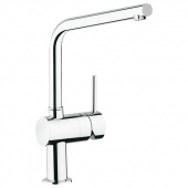 Смеситель для кухни GROHE Minta с L-изливом, 31375000 — фото, характеристики, купить в PUSHKIN-CLIMBO