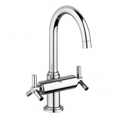Смеситель для раковины GROHE Atrio Ypsilon с донным клапаном, 21019000 — фото, характеристики, купить в PUSHKIN-CLIMBO